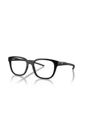 Ferrari 53mm Square optical glasses in Black at Nordstrom