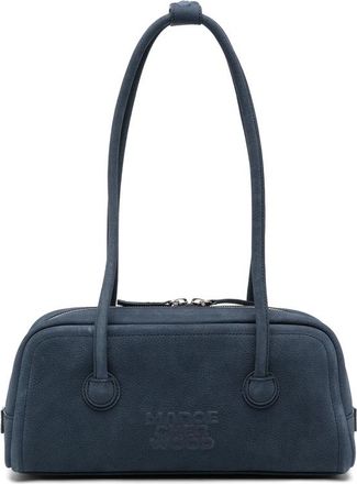 Margesherwood Embossed-logo Nubuck-leather Tote Bag