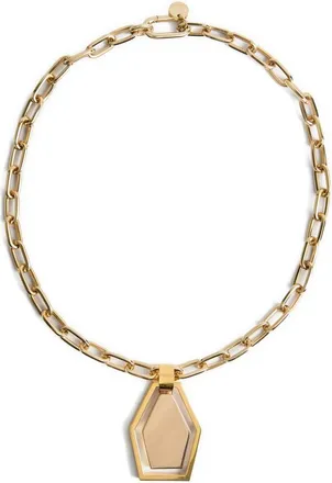 La DoubleJ Swinging Portal Necklace