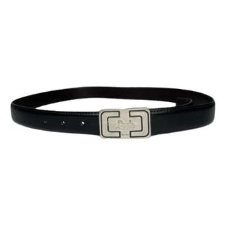 Celine Pre-owned Belts, female, Black, Size: ONE SIZE Pre-owned Leather Belt