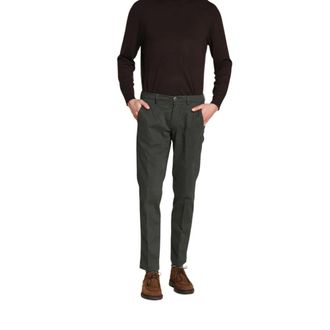 Mason's Heren, Broeken, Groen, Maat: 2XL Katoen