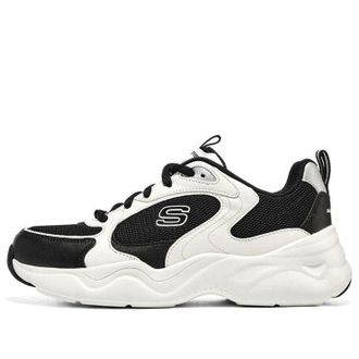 Skechers (WMNS) Skechers DLITES Airy 3.0 Black White 896149-BKW