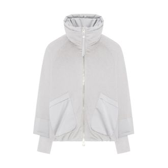 Duno Piumino corto liscio - - Jackets - Donna - Bianco - M