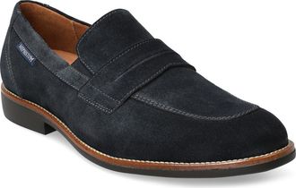 Mephisto Fergus Loafer in Blue Velvet at Nordstrom, Size 11.5