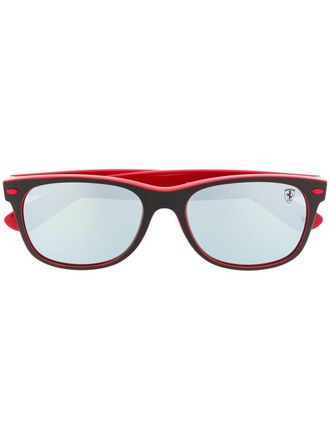 Ray-Ban x Scuderia Ferrari RB2132M sunglasses - unisex - Acetate - 55 - Black