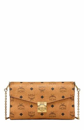MCM Tracy Crossbody in Visetos in Cognac at Nordstrom