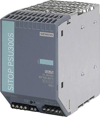 SIEMENS Fuente De Alimentaci&oacute;n Sitop Psu300s, 3 Fases Dc 24 V/20 A, 6ep14362ba10