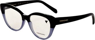 Ferragamo Ferragamo Womens 53 mm Blue Opticals