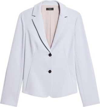 Theory Shaped Blazer in Luna - Vfh at Nordstrom, Size 10
