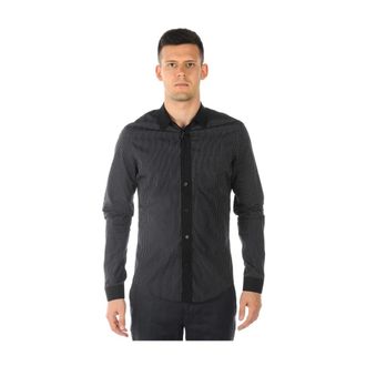 Balenciaga Overhemden, Heren, Zwart, M, Klassieke Witte Button-Up Shirt