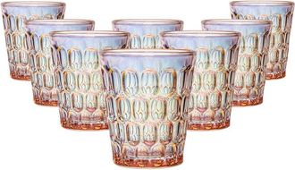 Godinger Set Of 8 Rex Double Old Fashioned Glasses