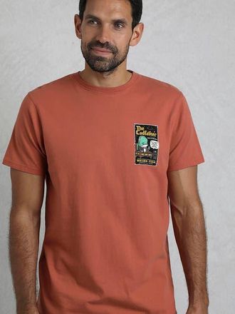 Weird Fish Codfather Heritage Wash Artist T-Shirt in Baked Clay at Nordstrom, Size Xxx-Large