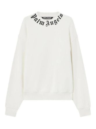 Palm Angels Neck Logo Regular Crew