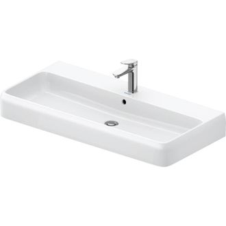 Duravit Lavabo Sobre Encimera Duravit Qatego, 1000x470mm, Con Rebosadero