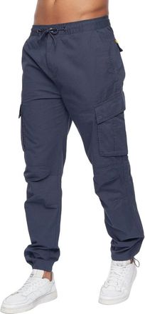 Crosshatch Heren Sidemoore Cargo Broek (Marineblauw)