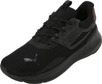 Puma Mens Softride Symmetry Running Shoes, Black-Cool Dark Gray, 11 UK