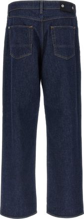 Stone Island Mens Blue Cotton Relaxed Fit Jeans Clothing