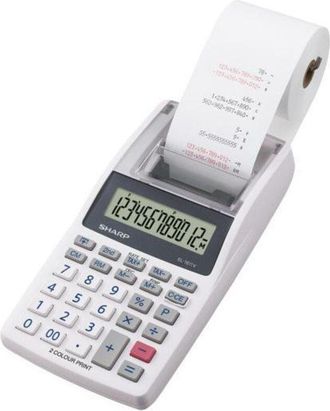 Ardes Sharp El-1611v Calculadora Escritorio Calculadora Financiera Gris, Blanco