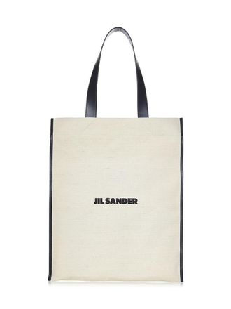 Jil Sander Medium Flat Shopper Shoulder Bag