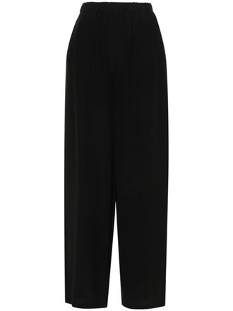 Max Mara Pantaloni Zigano a palazzo - Nero