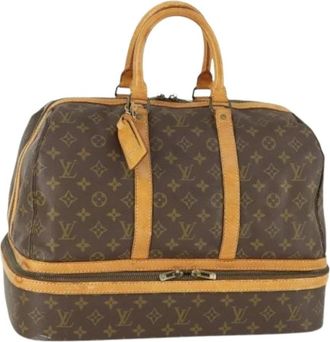 Louis Vuitton Pre-owned Weekend Bags, female, Brown, Size: ONE SIZE Pre-owned Sac Sports Boston Bag