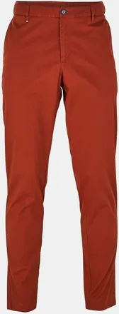 HUGO BOSS Slanke chinos van katoen voor heren (Midden Rood)