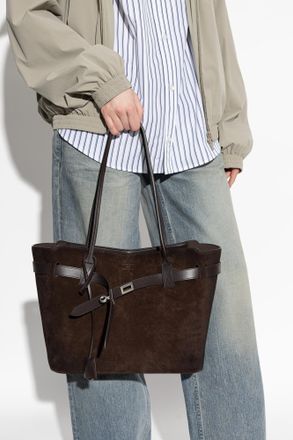 Balenciaga Bel Air Medium Shopper Bag, Womens, Brown