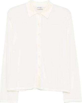 Soft Goat Vederlicht Shirt - Dames - Overhemden - Wit - S - Overhemden