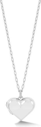 Dower & Hall Collana con ciondolo Treasured Heart - Argento