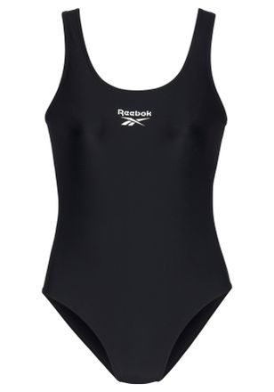 Reebok Badeanzug REEBOK Adelia, Damen, Gr. M, N-Gr, schwarz, Obermaterial: 80% Polyamid, 20% Elasthan. Futter: 100% Polyester, Badeanz&uuml;ge Badeanzug, Racer-Ba