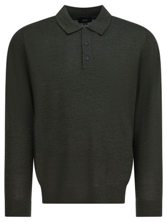 Vince Merino Wool Polo Shirt