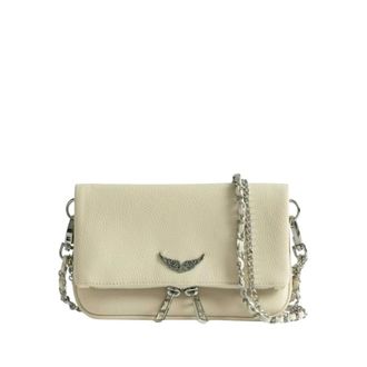 Zadig&Voltaire Rock Nano Iconic Clutch - female - Zadig & Voltaire - Shoulder Bags - Beige - ONE SIZE - Bags
