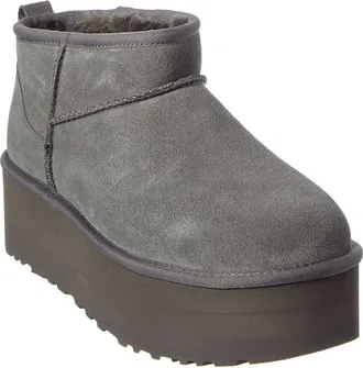 UGG Ugg Classic Ultra Mini Platform Suede Boot