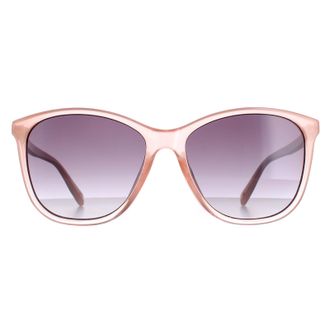 Ted Baker TB1646 Delfi 203 transparant roze grijs gradi&euml;nt zonnebril