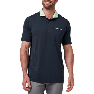 Travis Mathew Fairway to Heaven Polo in Total Eclipse at Nordstrom Rack, Size Xxx-Large