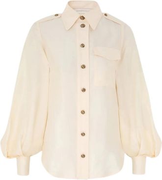 Zimmermann Camicia Utility - Toni neutri