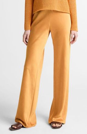 Vince Satin Bias Cut Pants in Clementine at Nordstrom, Size Xx-Small