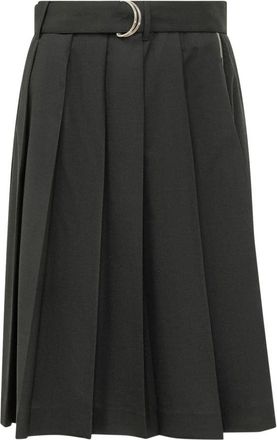 Msgm Rok - Dames - Midirokken - Zwart - M - Katoen - Rokken