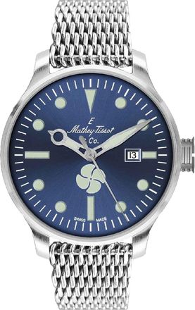 Mathey-Tissot Mens Elica Blue dial Watch