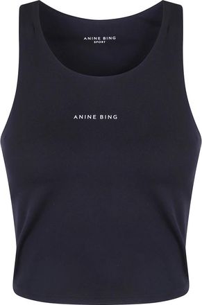 Anine Bing Elina Bra - Dames - Tops - Zwart - Maat: L Tweed
