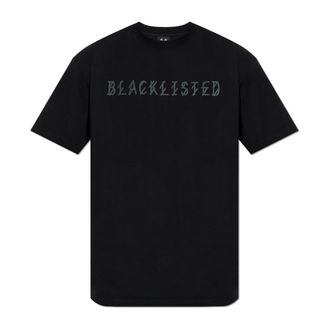 44 Label Group T-Shirts, male, Black, Size: XL Logo T-shirt