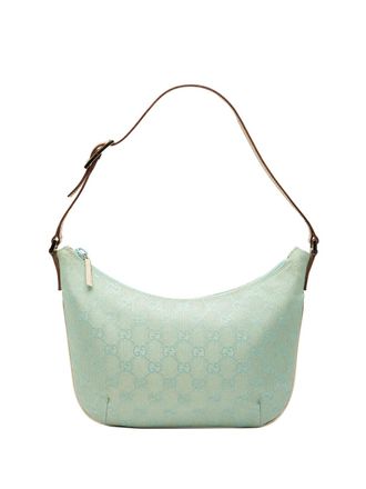 Gucci 2000-2015 GG Canvas shoulder bag - Blue