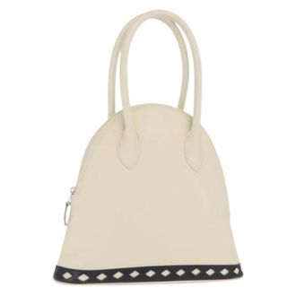 Saint Laurent Pre-owned Handbags, female, White, Size: ONE SIZE Pre-owned Vintage Handbag