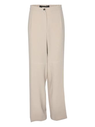 Marina Rinaldi pleated trousers - Neutrals