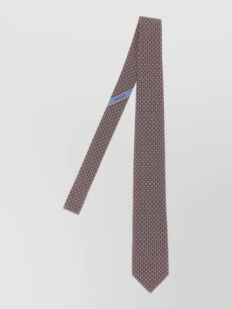 Ferragamo silk chapeau tie