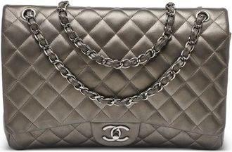 Chanel Borsa a spalla trapuntata - Grigio