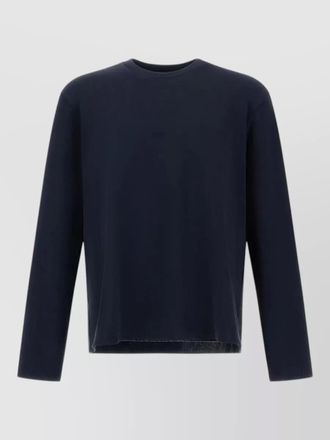 Herno long sleeves crew neck plain knit top
