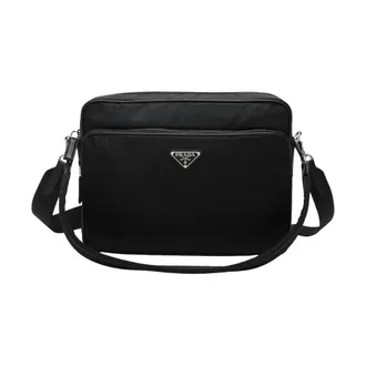 Prada Messenger Bags, male, Black, Size: ONE SIZE Borsa a tracolla