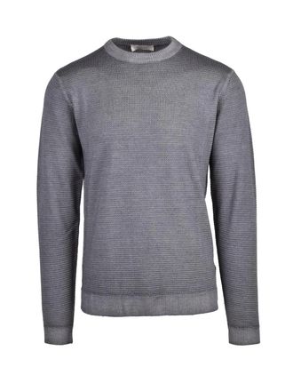 Wool & Co Crew Neck Pullover In 100% Extrafine Merino Wool