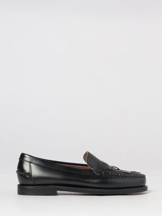 Sebago Frank Woven Calfskin Penny Loafers